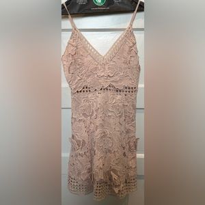 Soiéblu floral embroidered dress, medium